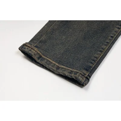 Джинсы Christian Dior Yellow Stripe Dior "Navy Blue" фото № 3 Джинсы Christian Dior Yellow Stripe Dior "Navy Blue" фото № 3