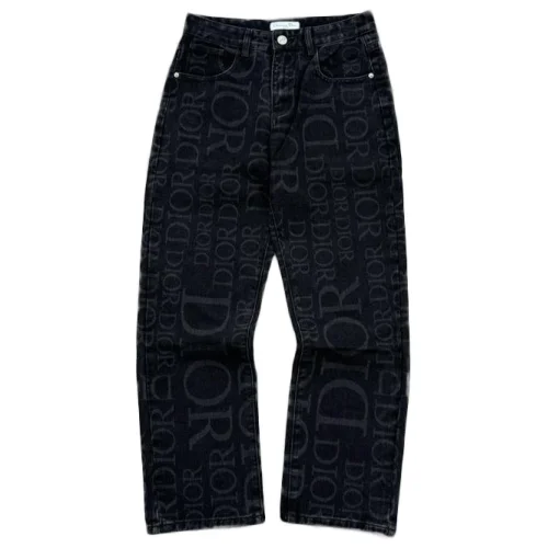 Джинсы Christian Dior Different Directions Logos "Black"