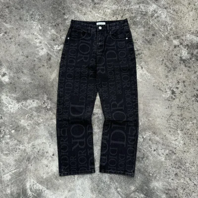 Джинсы Christian Dior Different Directions Logos "Black" фото № 4 Джинсы Christian Dior Different Directions Logos "Black" фото № 4