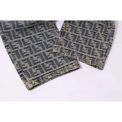 Джинсы Fendi Monochrome "Denim" фото № 5