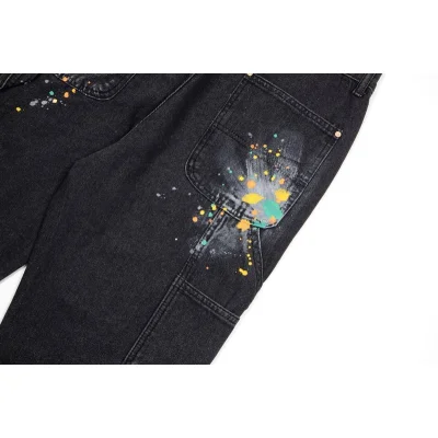 Джинсы Gallery Dept Drops Of Paint "Black" фото № 2