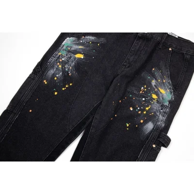Джинсы Gallery Dept Drops Of Paint "Black" фото № 8