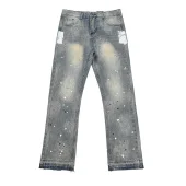 Джинсы Gallery Dept. LA Flare Distressed Splash "Grey"