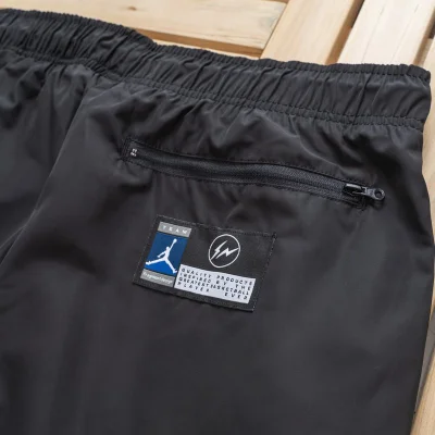 Штаны Air Jordan X Fragment With Logo "Black" фото № 4