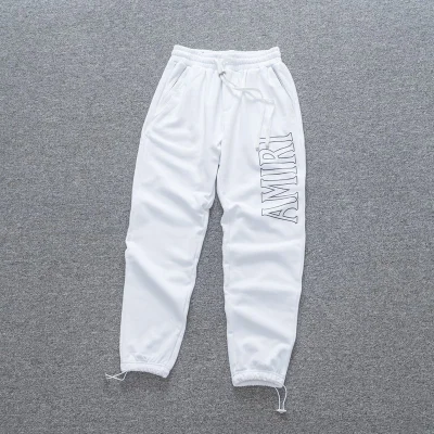 Штаны Amiri With Large Text Logo "White" фото № 2 Штаны Amiri With Large Text Logo "White" фото № 2