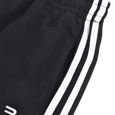 Штаны Balenciaga With Red And White Stripe "Black" фото № 6