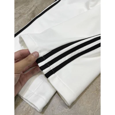 Штаны Balenciaga X Adidas With Stripes On The Sides "White" фото № 8