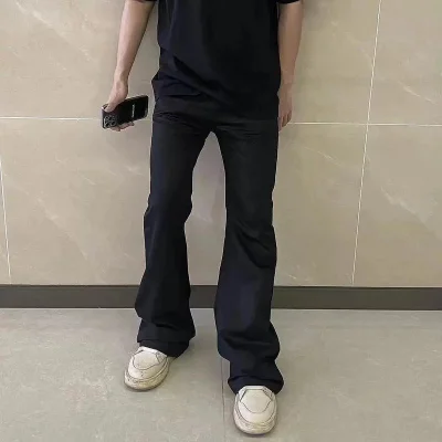 Джинсы Balenciaga Palazzo "Black" фото № 8