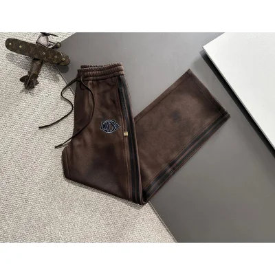 Штаны Christian Dior Frontside Black Logo Dior "Brown" фото № 6