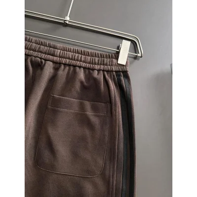 Штаны Christian Dior Frontside Black Logo Dior "Brown" фото № 5