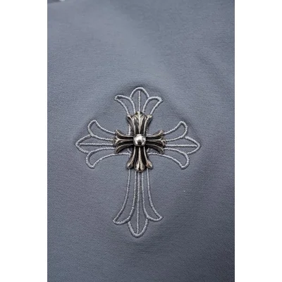 Штаны Chrome Hearts Elastic Waistband Seam On The Thigh "Light Blue" фото № 2