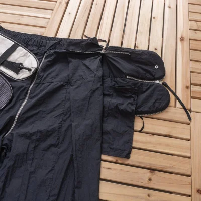 Штаны Double-Paneled Layered Packable Waistband "Black" фото № 3