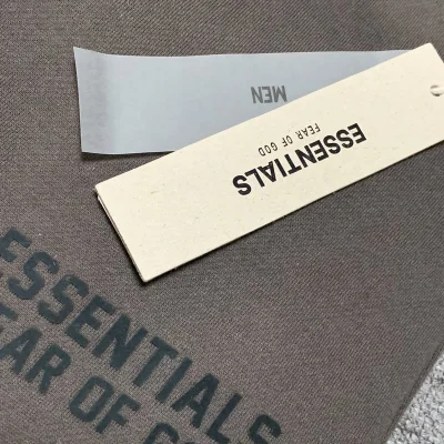 Штаны Fear Of God Black Patch With Text "Brown" фото № 3