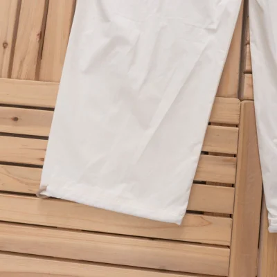 Штаны Fear Of God Pockets With Zippers And Bottom Elastic Bands "White" фото № 3