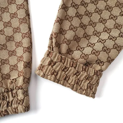 Штаны Gucci X Adidas Branded "Brown" фото № 8