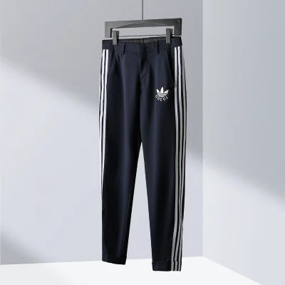 Штаны Gucci X Adidas Sport Chic Style "Blue" фото № 2