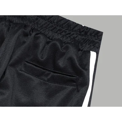 Штаны Gucci X Adidas Having Turquoise Stripe "Black" фото № 4