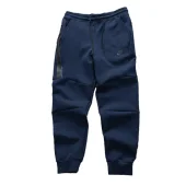 Штаны Nike Black Logo "Blue"