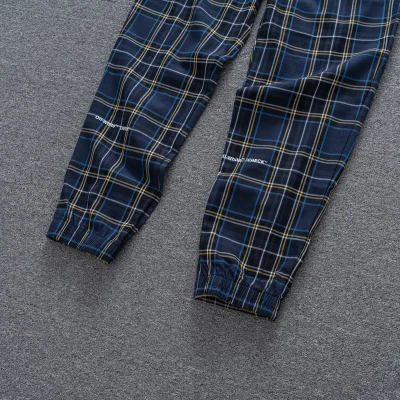Штаны Off White Checkered "Blue" фото № 7