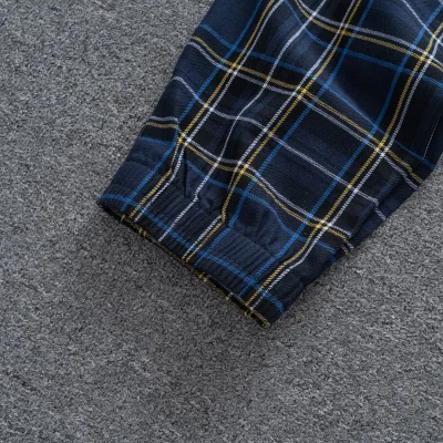 Штаны Off White Checkered "Blue" фото № 8