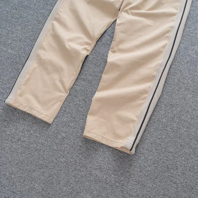 Штаны Palm Angels With Stripes On Shoelaces "Cream" фото № 6