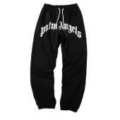 Штаны Palm Angels With Branded Ties And Logo On The Front "Black"