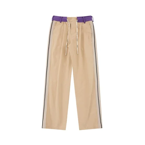 Штаны Palm Angels White Lace And ZIP "Beige"