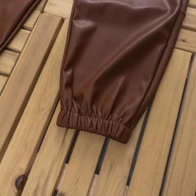 Штаны Represent Logo Letter Printed "Brown" фото № 7