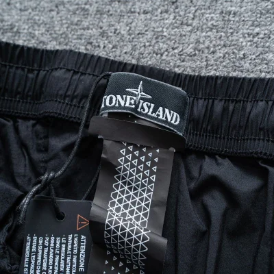 Штаны Stone Island With Mesh "Black" фото № 4