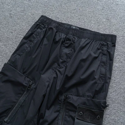 Штаны Stone Island With Mesh "Black" фото № 5