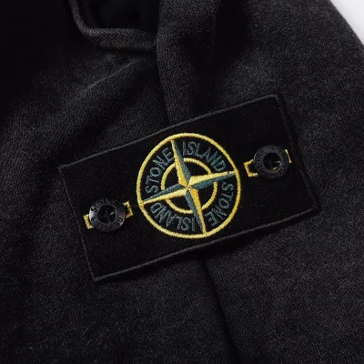 Штаны Stone Island With White Ties - Straight "Black/Yellow" фото № 3 Штаны Stone Island With White Ties - Straight "Black/Yellow" фото № 3
