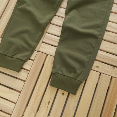 Штаны Stone Island With Patch - In Monochrome Style "Green" фото № 3