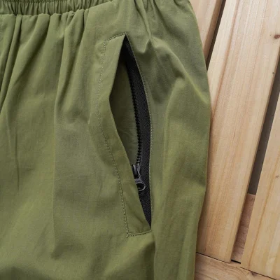 Штаны Stone Island Having Logo Patch "Olive" фото № 6