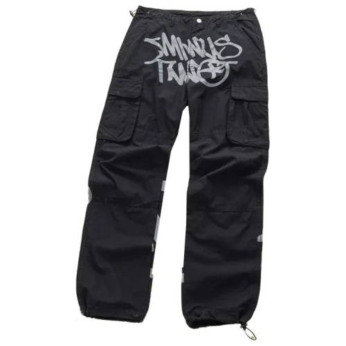Штаны Stussy With The Inscription Of The Logo "Black/Gray"