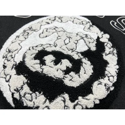 Бомбер Stussy Workshop 80 "Black/White" фото № 3 Бомбер Stussy Workshop 80 "Black/White" фото № 3