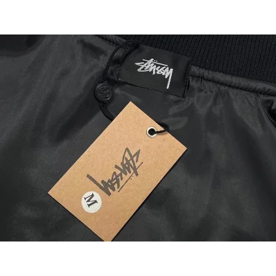 Бомбер Stussy Workshop 80 "Black/White" фото № 6 Бомбер Stussy Workshop 80 "Black/White" фото № 6