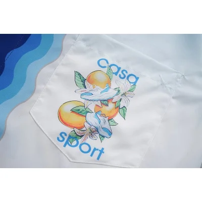 Рубашка Casablanca Inscription Sport And Waves "White" фото № 4 Рубашка Casablanca Inscription Sport And Waves "White" фото № 4