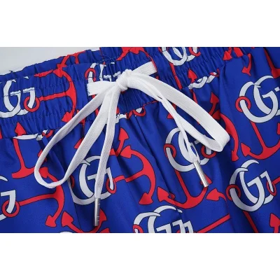 Шорты Gucci Anchor Prints "Blue" фото № 4