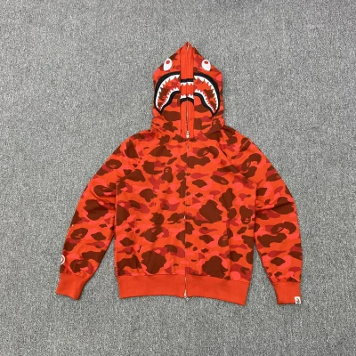Худи A Bathing Ape Shark Hood "Red" фото № 4 Худи A Bathing Ape Shark Hood "Red" фото № 4