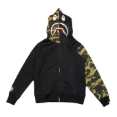 Худи A Bathing Ape Buttoned Head "Black"