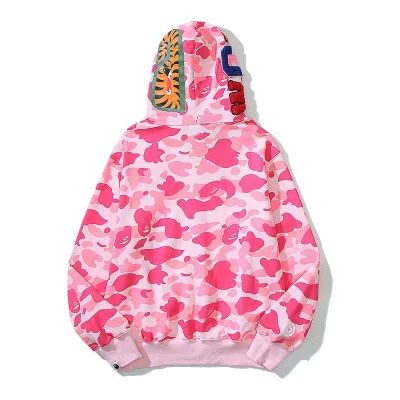 Худи A Bathing Ape Shark Hood ZIP "Pink" фото № 2 Худи A Bathing Ape Shark Hood ZIP "Pink" фото № 2