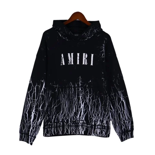 Худи Amiri Cracks "Black"