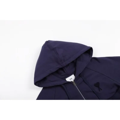 Худи Amiri Heart And Letter — Logo ZIP "Blue/Violet" фото № 6