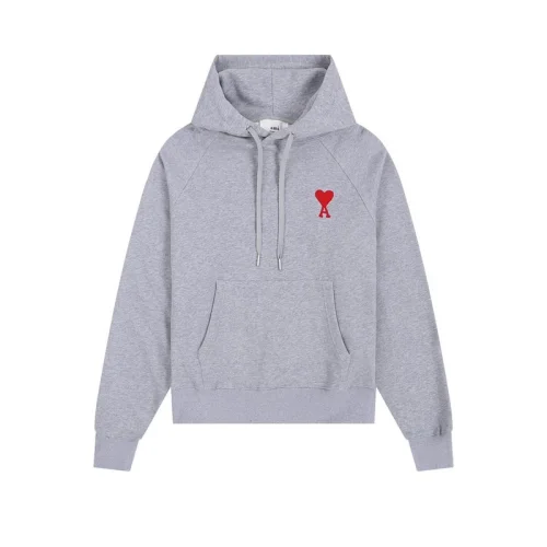 Худи Amiri Plain - Having Logo "Gray"