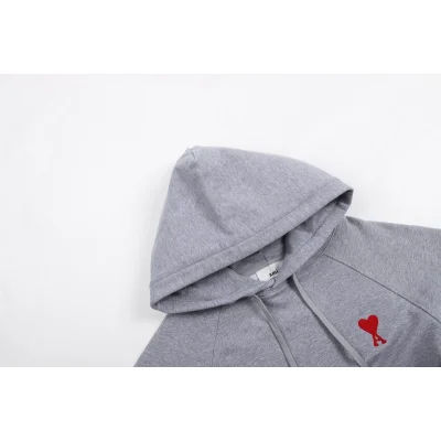 Худи Amiri Plain - Having Logo "Gray" фото № 7