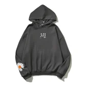 Худи Askyurself Daisies "Gray"