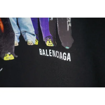 Худи Balenciaga Group Of Unknowns "Black" фото № 7