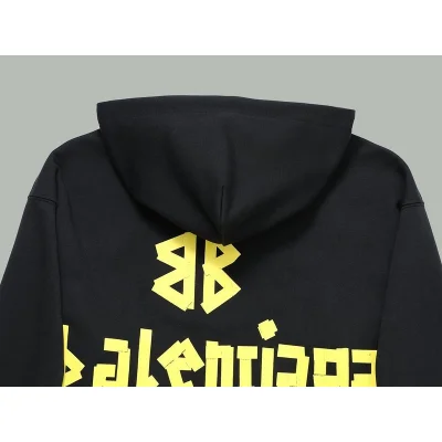 Худи Balenciaga Interlayer Logo Printing "Black" фото № 2 Худи Balenciaga Interlayer Logo Printing "Black" фото № 2