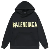 Худи Balenciaga Interlayer Logo Printing "Black"