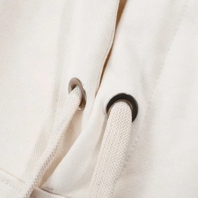 Худи Burberry Text On The Chest And Sleeve "White" фото № 3